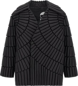 RAXXY 3D Down Jacket - Heren - Gewatteerde jassen - Zwart - M - Leer - Jassen