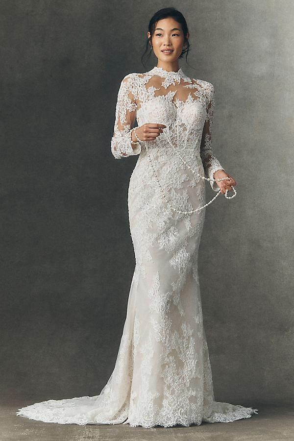 Bardot Remy Lace Long Sleeve Minidress in Orchid White at Nordstrom, Size  12 from $199.00 - on Stylight