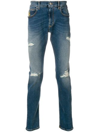 Vivienne Westwood Jeans strappati - Blu