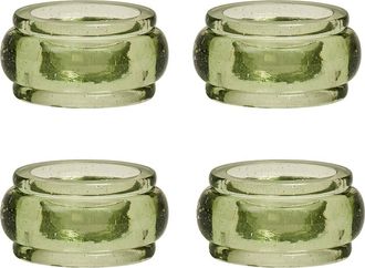 Juliska Provence Set of 4 Napkin Rings in Basil at Nordstrom