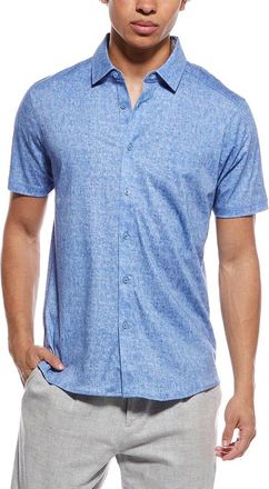 Raffi Distressed Button Shirt