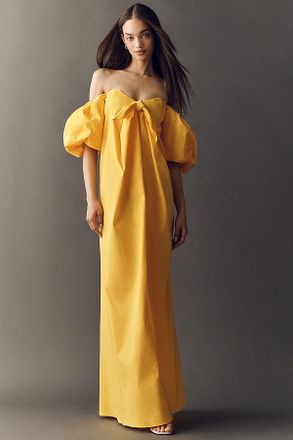 Caroline Constas Reyna Off-the-Shoulder Dress