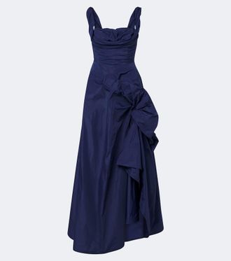 Vivienne Westwood Abito Chichi in taffett&agrave; a corsetto