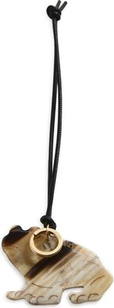 J.W.Anderson Frog Bag Charm in Dark Brown Melange at Nordstrom