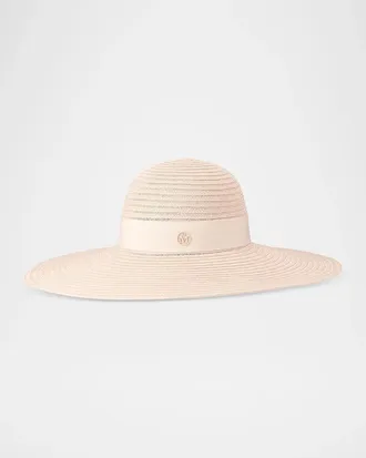 Maison Michel Blanche Straw Hat