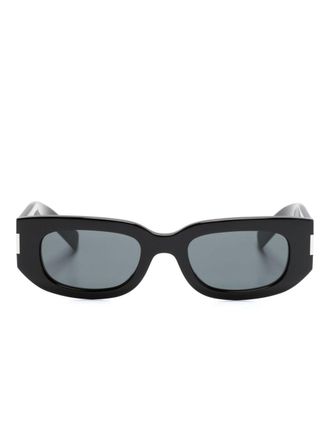 Saint Laurent Eyewear Occhiali da sole squadrati - Nero