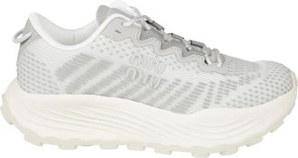 Miu Miu Schoenen, Dames, Grijs, 40 EU, Sneakers