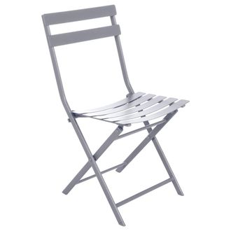 Hesperide Hesperide - Silla De Jard&iacute;n Plegable greensboro Gris Cuarzo - Hesp&eacute;ride