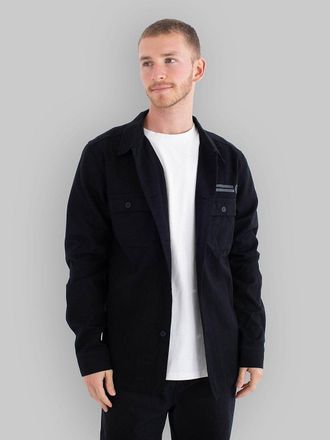 Hurley Hurley Woven Overshirt Craft Hemd schwarz