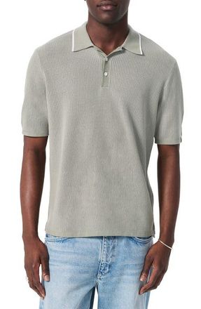 Rag & Bone Harvey Relaxed Polo in Grey at Nordstrom, Size Xx-Large