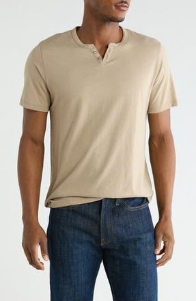 Joe's Classic Cotton Henley T-Shirt in Weathered Teak at Nordstrom Rack, Size Xx-Large