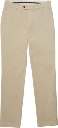 Brooks Brothers Stretch Katoenen Chinos - Heren - Chinos - Beige - W38 - Katoen - Broeken