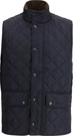 Barbour Diamant gestikte vest met klepzakken - Heren - Bodywarmers - Blauw - XL - Jassen