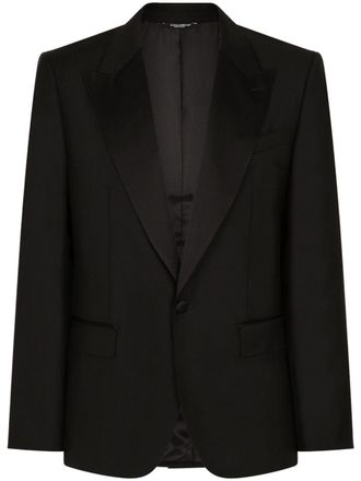 Dolce & Gabbana wool single-breasted jacket - Black