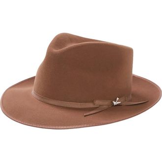 Stetson Stratoliner Hat in Walnut at Nordstrom, Size 7