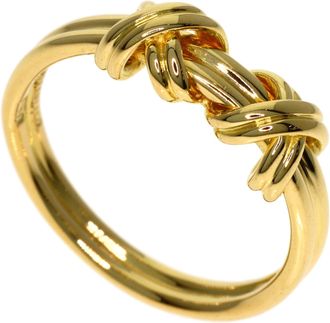 Tiffany & Co. Yellow Gold (18K) Band Ring (Pre-Owned)