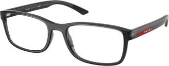 Prada Heren, Accessoires, Grijs, Maat: 55 MM