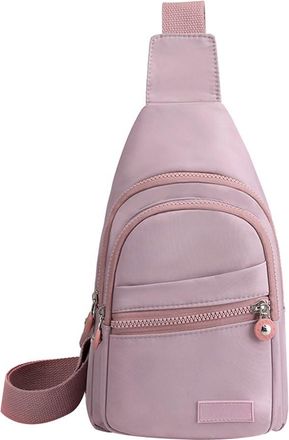 Generic Simple Lightweight Large Capacity Sling Chest Bag for Women Men, Sports Outdoor Travel Hiking Daypack