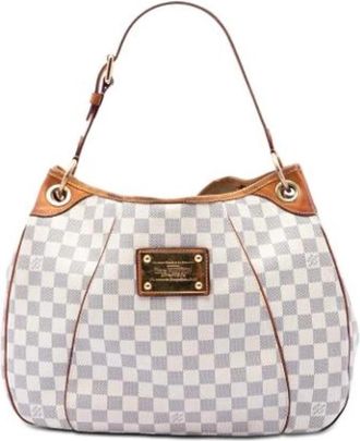 Louis Vuitton Pre-owned Galliera PM - Dames - Vintage Schoudertas - Wit - ONE Size - Vintage