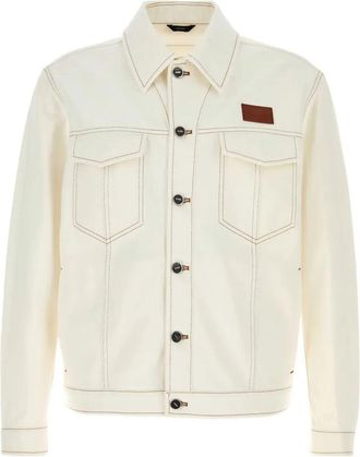 Fendi Oversized Denim Jacket Clothing