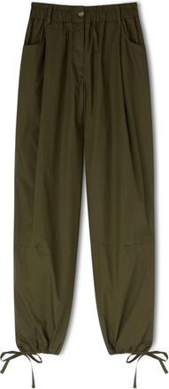 Motivi Straight Broeken - Dames - Straight fit broeken - Groen - XS - Broeken