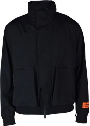 Heron Preston Windbreaker Jacket - Heren - Zomerjassen - Zwart - XS - Polyester - Jassen