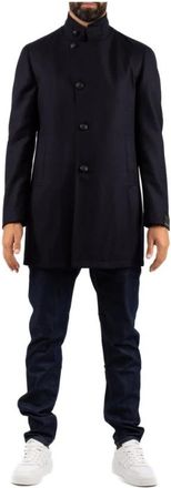 Tagliatore Gordon Coat - Heren - Mantel - Blauw - XL - Wol - Jassen