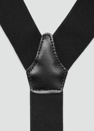 Mango Bretelle elastiche regolabili nero - Uomo - Taglia unica - MANGO MAN