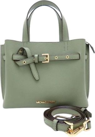 Michael Kors Pre-owned Mini Bags, female, Green, Size: ONE SIZE Pre-owned Mini Leather Shoulder Bag