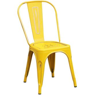 Milani Home AGATHA - sedia industrial set da 6
