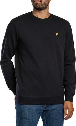 Lyle & Scott Sweatshirt Met Geborduurd Logo, Zwart