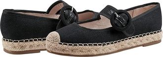 Bandolino Pannie Womens Flat Shoes Black : 6.5 M, Linen