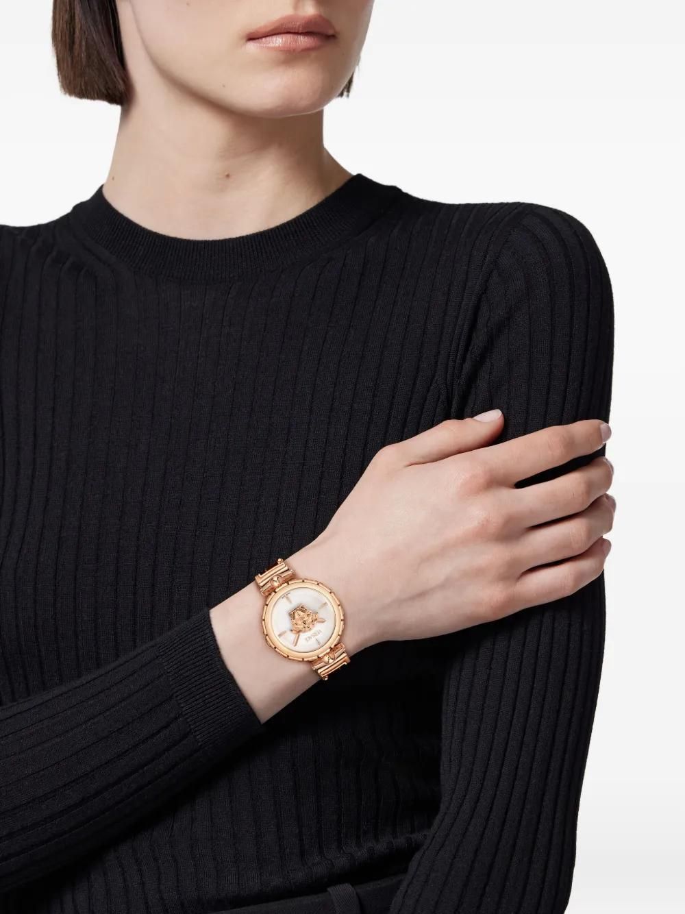 Versace montre Medusa Jewel 34 mm Rose dès 490,00 € sur Stylight