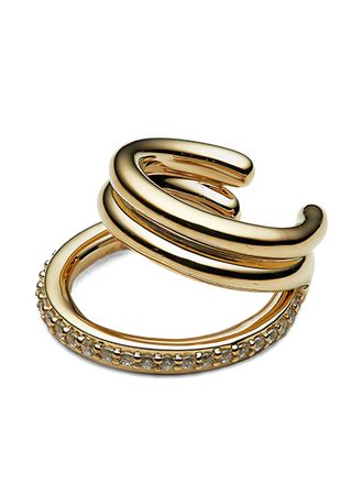 Otiumberg pav&eacute; concero ear cuff - Gold