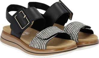 Remonte Womens Jocelyn 53 Sandals In Black