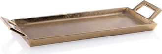 Zodax La Reserve Decorative Aluminum Tray in Gold at Nordstrom Rack