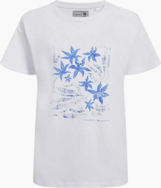 Craghoppers Womens Craghoppers Womens/Ladies Bistort Flowers National Trust T-Shirt - White - Size: 10