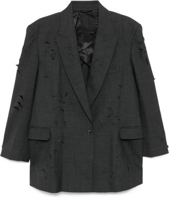 JNBY Blazer con dettagli a taglio laser - Grigio