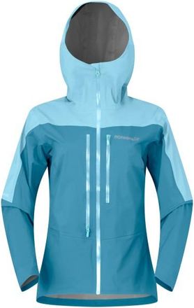 Norr&oslash;na Falketind Dri1 Jacket Regenjacke f&uuml;r Damen | blau