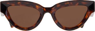 Bottega Veneta Brown Cat Eye Ladies Sunglasses BV1249S 002 53
