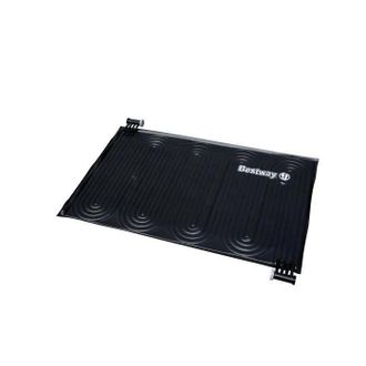 Bestway Alfombra Solar Calefactora Negra 171x110 Cm