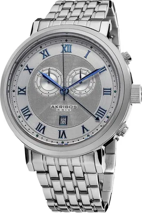 Akribos XXIV Akribos Xxiv Mens Stainless Steel Watch