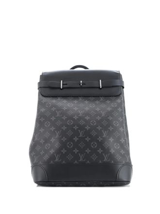 Louis Vuitton Steamer Monogram Eclipse Canvas backpack - Zwart
