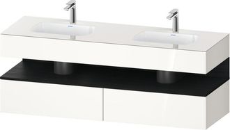 Duravit Duravit Qatego Lavabo Encastrado Con Base De Lavabo Consola