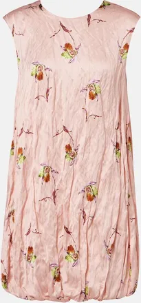 Emilia Wickstead Meave floral satin minidress
