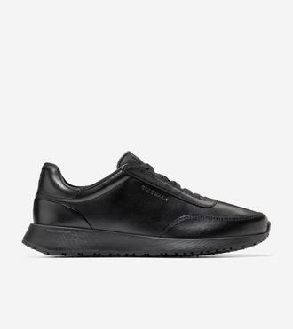 Cole Haan Mens GrandPr&oslash; Luxe Mile Slip-On Sneakers - Black Size 10.5