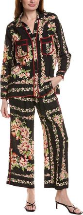 Beulah 2Pc Shirt & Pant Set