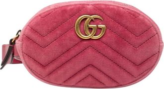 Gucci Pre-owned Belt Bags, female, Pink, Size: ONE SIZE Pre-owned Belt Bag