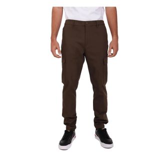 HUGO BOSS Pantalone cargo elasticizzato - male - Hugo - Slim-fit Trousers - Green - M - Trousers
