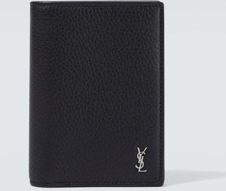 Saint Laurent Cassandre leather bifold wallet